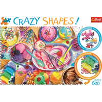 TREFL Crazy Shapes puzzle Sladké sny 600 dielikov