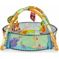 ECOTOYS Interaktívna vzdelávacia podložka a suchý bazén 3 v 1