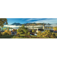 TREFL Panoramatické puzzle Jazero Schliersee, Nemecko 1000 dielikov