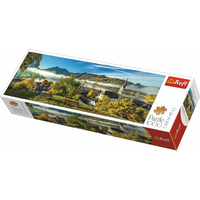 TREFL Panoramatické puzzle Jazero Schliersee, Nemecko 1000 dielikov