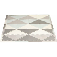 ECOTOYS Penové puzzle Trojuholníky s okrajmi