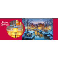 CHERRY PAZZI Puzzle Amsterdam v noci 1000 dielikov