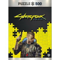 GOOD LOOT Puzzle Cyberpunk 2077 - Keyart male V (muž) 500 dielikov