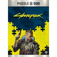 GOOD LOOT Puzzle Cyberpunk 2077 - Keyart male V (muž) 500 dielikov