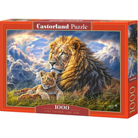 CASTORLAND Puzzle Aký otec, taký syn 1000 dielikov