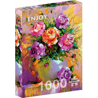 ENJOY Puzzle Kytica ruží 1000 dielikov