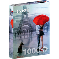 ENJOY Puzzle Paríž pre dvoch 1000 dielikov