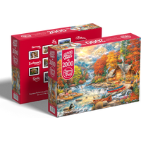 CHERRY PAZZI Puzzle Poklady vo voľnej prírode 2000 dielikov