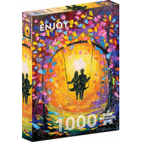 ENJOY Puzzle Romantická láska 1000 dielikov