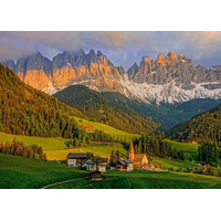 CHERRY PAZZI Puzzle Santa Maddalena, Dolomity 1000 dielikov
