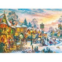CHERRY PAZZI Puzzle Stmievanie v zime 1000 dielikov