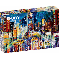 ENJOY Puzzle Svetlá New Yorku 1000 dielikov