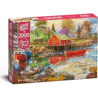 CHERRY PAZZI Puzzle Tichá zátoka 2000 dielikov