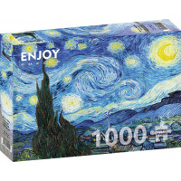 ENJOY Puzzle Vincent Van Gogh: Hviezdna noc 1000 dielikov