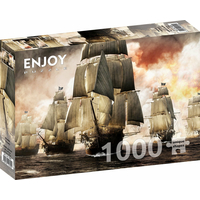 ENJOY Puzzle Víťazstvo pirátov 1000 dielikov