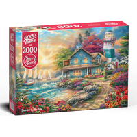 CHERRY PAZZI Puzzle Východ slnka pri mori 2000 dielikov