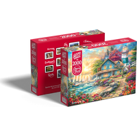 CHERRY PAZZI Puzzle Východ slnka pri mori 2000 dielikov