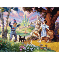 COBBLE HILL Rodinné puzzle Čarodejník zo zeme Oz 350 dielikov