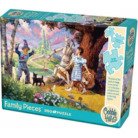 COBBLE HILL Rodinné puzzle Čarodejník zo zeme Oz 350 dielikov