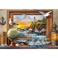 CASTORLAND Puzzle Prístav ožíva 1000 dielikov