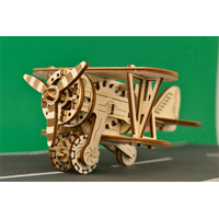 WOODEN CITY 3D puzzle Dvojplošník 63 dielov