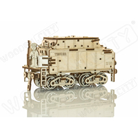 WOODEN CITY 3D puzzle Express s tendrem a koľajnicami 580 dielov