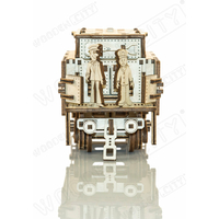 WOODEN CITY 3D puzzle Express s tendrem a koľajnicami 580 dielov