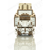 WOODEN CITY 3D puzzle Express s tendrem a koľajnicami 580 dielov