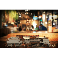 WOODEN CITY 3D puzzle Express s tendrem a koľajnicami 580 dielov