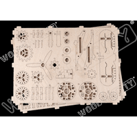 WOODEN CITY 3D puzzle Dvojplošník 63 dielov
