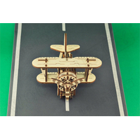 WOODEN CITY 3D puzzle Dvojplošník 63 dielov