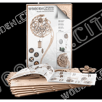 WOODEN CITY 3D puzzle Kyvadlo 121 dielov