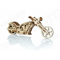 WOODEN CITY 3D puzzle mini Widgets: Chopper 22 dielikov