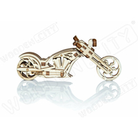 WOODEN CITY 3D puzzle mini Widgets: Chopper 22 dielikov