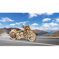 WOODEN CITY 3D puzzle Motocykel Cruiser V-Twin 168 dielov