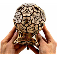 WOODEN CITY 3D puzzle Multifunkčný organizér - Futbalová lopta 175 dielov