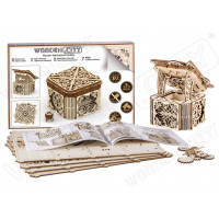 WOODEN CITY 3D puzzle Tajomná schránka 176 dielov