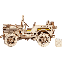 WOODEN CITY 3D puzzle Terénne auto - džíp 4x4, 570 dielikov