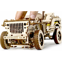 WOODEN CITY 3D puzzle Terénne auto - džíp 4x4, 570 dielikov