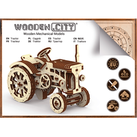 WOODEN CITY 3D puzzle Traktor 164 dielov