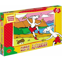 ALEXANDER Puzzle Príhody Kozlíka poplety: Pri mori MAXI 20 dielikov