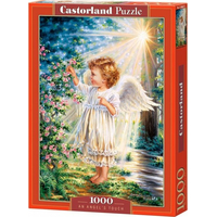 CASTORLAND Puzzle Anjelský dotyk 1000 dielikov