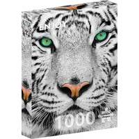 ENJOY Puzzle Biely sibírsky tiger 1000 dielikov