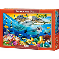 CASTORLAND Puzzle Delfíny v trópoch 1000 dielikov