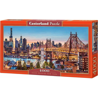 CASTORLAND Puzzle Dobrý večer, New Yorku! 4000 dielikov
