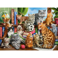 CASTORLAND Puzzle Mačacie dom 2000 dielikov