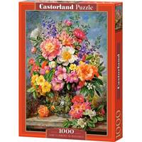 CASTORLAND Puzzle Júnové kvety 1000 dielikov