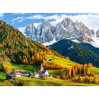 CASTORLAND Puzzle Kostol svätej Magdalény, Dolomity 2000 dielikov