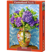 CASTORLAND Puzzle Kytica hortenzií 1000 dielikov