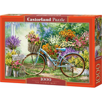 CASTORLAND Puzzle Kvetinový trh 1000 dielikov